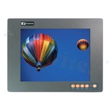*Monitor panelowy 17"; 5:4; IP65 front; typ dotyku: RTP; 16.7M kolorów; 1280x1024; jasność 350 nitów; kontrast 1000:1; kąt widzenia 170/160; VGA; DVI; RCA; S-Video; temp. pracy: 0+55 st.C; zasilanie 24V DC lub 230V AC; VESA