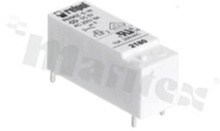 Przekaźnik elektromagnetyczny; prąd znamionowy 8A; napięcie cewki 12VDC; pojedynczy styk przełączny (1P); 8 A/24VDC; 8A/250 VAC