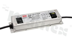 Power Supply; LED; 150W; 107-214V; 700mA; 142-431VDC; IP65