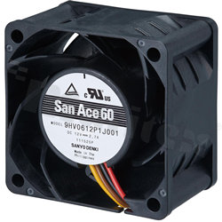 Fan; DC; 12VDC; 60x60x38mm; 1.88m3/min; 68.0dB.