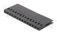 FPC Housing; pitch 2.54mm, 14 pins; female