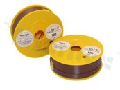 Single wire LGY/H05V-K; with copper multi-strand; brown/violet; cross section 0.75mm2; AWG 18; 500V; -40+105 deg.C; 100m.