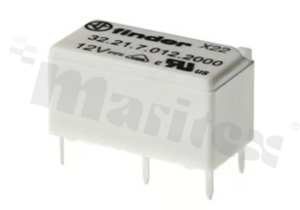 Przekaźnik elektromagnetyczny; miniaturowy; prąd znamionowy 6A; napięcie cewki 48VDC; pojedyńczy styk przełączny (1C); moc cewki 200mW; 3A/30VDC; 6A/250VAC