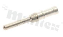 Terminal; male; current 26A; for cable 2.5mm AWG14; silver; for use with UTG6123PN