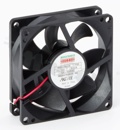 Wentylator; DC; 12VDC; 80x80x25mm; 1.88m3/min; 44.20dB; 2 przewody