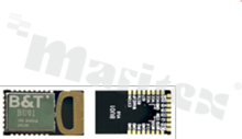 Moduł; UWB; 3500-6500MHz; 2.8-3.6V; SMD 24-pin