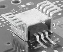 Heatsink; TO-252; D-Pak; 8.0x10.41x10.16mm; white; copper tin plated; RoHS.