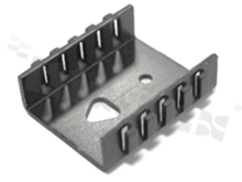 Heatsink; moulded TO-220; 39.6x36.1x12.7mm; black; anodized aluminium AL5052; RoHS.