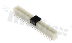 Złącze Non-ZIF do PCB; w rastrze 0.50mm; 50-stykowe; montaż: SMD; pionowe