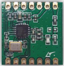 Module; ISM; receiver; 868MHz; -119dBm; SPI; FSK/GFSK/GMSK/MSK/OOK; 1.8-3.6V; 16x16x1.8mm