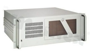4 U RackmountChassis for ATX Motherboard; Exposed 3x 5.25" HDD; 1x 3.5" HDD; Internal 1x 3.5" HDD; depth 450mm