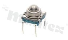 Przełącznik Tact Switch; THT; wymiary korpusu 3.7x4.8; h=1.55mm; pionowy; o sile nacisku 180gf; przycisk okrągły