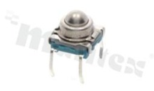 Przełącznik Tact Switch; THT; wymiary korpusu 3.7x4.8; h=1.55mm; pionowy; o sile nacisku 180gf; przycisk okrągły