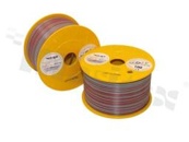 Przewód pojedynczy LGY/H05V-K; z wielodrutową miedzianą żyłą; szary/czerwony; przekrój 1.50mm2; AWG 16; 500V; -40+105 st.C; 100m.