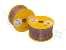 Przewód pojedynczy LGY/H05V-K; z wielodrutową miedzianą żyłą; szary/czerwony; przekrój 1.50mm2; AWG 16; 500V; -40+105 st.C; 100m.