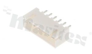 Złącze Kablowe do PCB; w rastrze 2.50mm; 6-stykowe; montaż THT; męskie; pionowe; 250V/3A