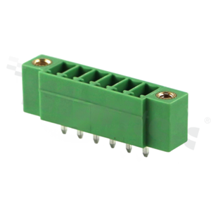 Listwa zaciskowa rozłączalna; w rastrze 3.50mm; 3-torowa; męska; prosta; zabudowana; z zaczepem śrubowym, UL 300V/8A