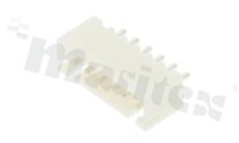 Header for PCB; pitch 2.50mm; 6-contacts; THT; male; top entry; 250V/3A