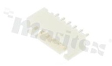 Header for PCB; pitch 2.50mm; 6-contacts; THT; male; top entry; 250V/3A