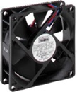 Wentylator; DC; 12VDC; 80x80x25mm; 1.29m3/min; 32.00dB; 2 przewody