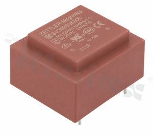 Transformator: zalewany; 0.6VA; 230VAC; 6V; 100mA; PCB