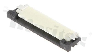 Złącze ZIF do PCB; w rastrze 0.50mm; 24-stykowe; montaż: SMD; poziome; górny kontakt