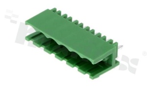 Listwa zaciskowa rozłączalna; w rastrze 5.00mm; 6-torowa; męska; pionowa; otwarta; UL 300V/15A; TUV:320V/20A