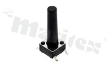 Tact Switch; SMD; dimensions 6.0x6.0; h=17.0mm; vertical; operating force 250gf; button: round