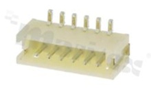Złącze Kablowe do PCB; w rastrze 1.50mm; 6-stykowe; montaż SMD; męskie; pionowe; 50V/1A