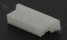 Crimp terminal housing; pitch 1.00mm; 10-contacts; female; applicable wire AWG#28-32; 50V/1A