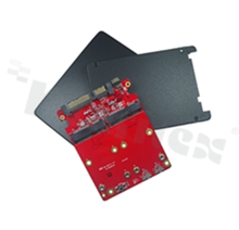 Expansion board 2.5" -> dual SATA III RAID Module; oper. temperature: 0+70 deg.C