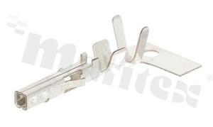 Metalowy styk; żeński; do korpusów złącz MRX-CV; do przewodów AWG#16