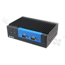 Bezwentylatorowy przemysłowy komputer wbudowany; Core i3/i5/i7; RAM: do 32GB; 2xCOM; 6xUSB; 2xLAN; 2xDP++; Audio; M.2 Key (M,B,E); TPM 2.0; temp. pracy: 0+50C; 12/24VDC