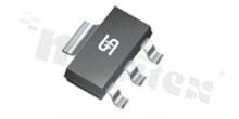 Stabilizator napięcia; liniowy, LDO; nieregulowany; Vout: 3.3V; Vin: 2.7-12V; Vd: 1.5V; 1A; -40+125 st.C; SMD; SOT223