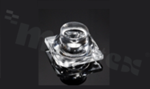 Lens C13055_EMMA-360, FWHM: 170 degree , 9.9x9.9mm, for LED High Power CREE series XP-G/XP-G2/XB-D/XP-E2 Ledil, RoHS