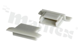 NPROFILE-E-F-G0 end cap for ALU3 aluminium profile, RoHS