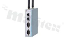Fanless IndustrialComputer; Freescale i.M6UL-2Cortex A7 528 MHz; 256 MB RAM; 1x eMMC 4GB; 2xCOM; 1xUSB; 2xLAN; 1x DIO; 1xConsole Port; 1x SIM slot; oper. temp. -40+70C; supply 9-48VDC
