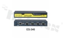 Przemysłowy serwer portów szeregowych; konwerter 4 x RS-422/485 do Ethernet; temp. pracy: 0+55 st.C; zasilanie 5...30VDC; montaż na ścianie (opcjonalnie na szynie DIN)