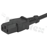 Kable zasilające, komputerowe; 5 m; -25 st.C - 70 st.C; Black; 10 A