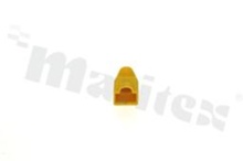 RJ45 plug cover; PVC; yellow