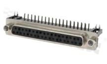 Female D-Sub Connector; 37-contacts; right angle