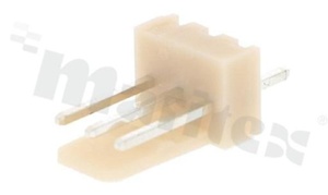 Złącze Kablowe do PCB; w rastrze 2.54mm; 3-stykowe; montaż THT; męskie; pionowe; 250V/3A