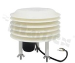 Illumination sensor with radiation shield; range: 0-200.000 Lux; resolution: 1 Lux; output: 4-20mA; power supply: 10-30VDC; product material: ABS; cable: 3m