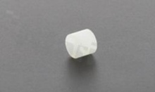 Tulejka dystansowa; plastikowa; okrągła; przelotowa bez gwintu; średnica zewnętrzna 5.0mm; średnica wewnętrzna 3.2mm; wysokość 4.0mm