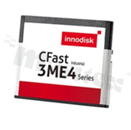 Karta CFast 3ME4; Innodisk; pojemność 4-128 GB; SATA III 6.0 Gb/s; typ MLC; temperatura pracy 0-70 st. C lub od -40+85 st. C