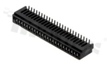 Złącze Non-ZIF do PCB; w rastrze 1.00mm; 24-stykowe; montaż: SMD; pionowe