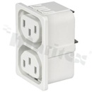 Złącza zasilające AC/DC; Male; -25 st.C - 70 st.C