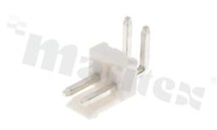Złącze Kablowe do PCB; w rastrze 3.96mm; 2-stykowe; montaż THT męskie; poziome; 250V/7A