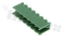 Listwa zaciskowa rozłączalna; w rastrze 5.08mm; 7-torowa; męska; pionowa; otwarta; UL 300V/15A; TUV:320V/20A