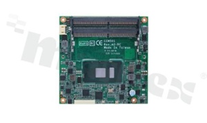 moduł procesorowyCOM Express; procesor IntelCore i7/i5/i3 7th Gen; do 32 GB RAM; LAN; 3x SATA; 4x USB 3.0; 8 USB 2.0; DIO; LVDS; 2x DDI; PCIe; LPC; SPI; I2C; SMBus; temperatura pracy -40+85C